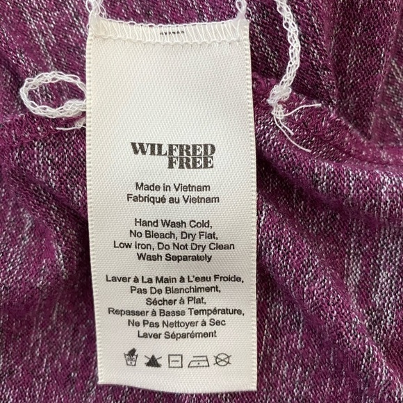 Wilfred Free Aritzia Purple Midi Sleeveless Dress - Picture 6 of 9